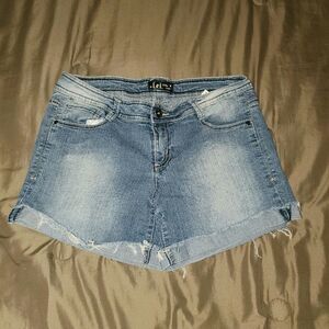 L.e.i. Denim Short Shorts Size 13